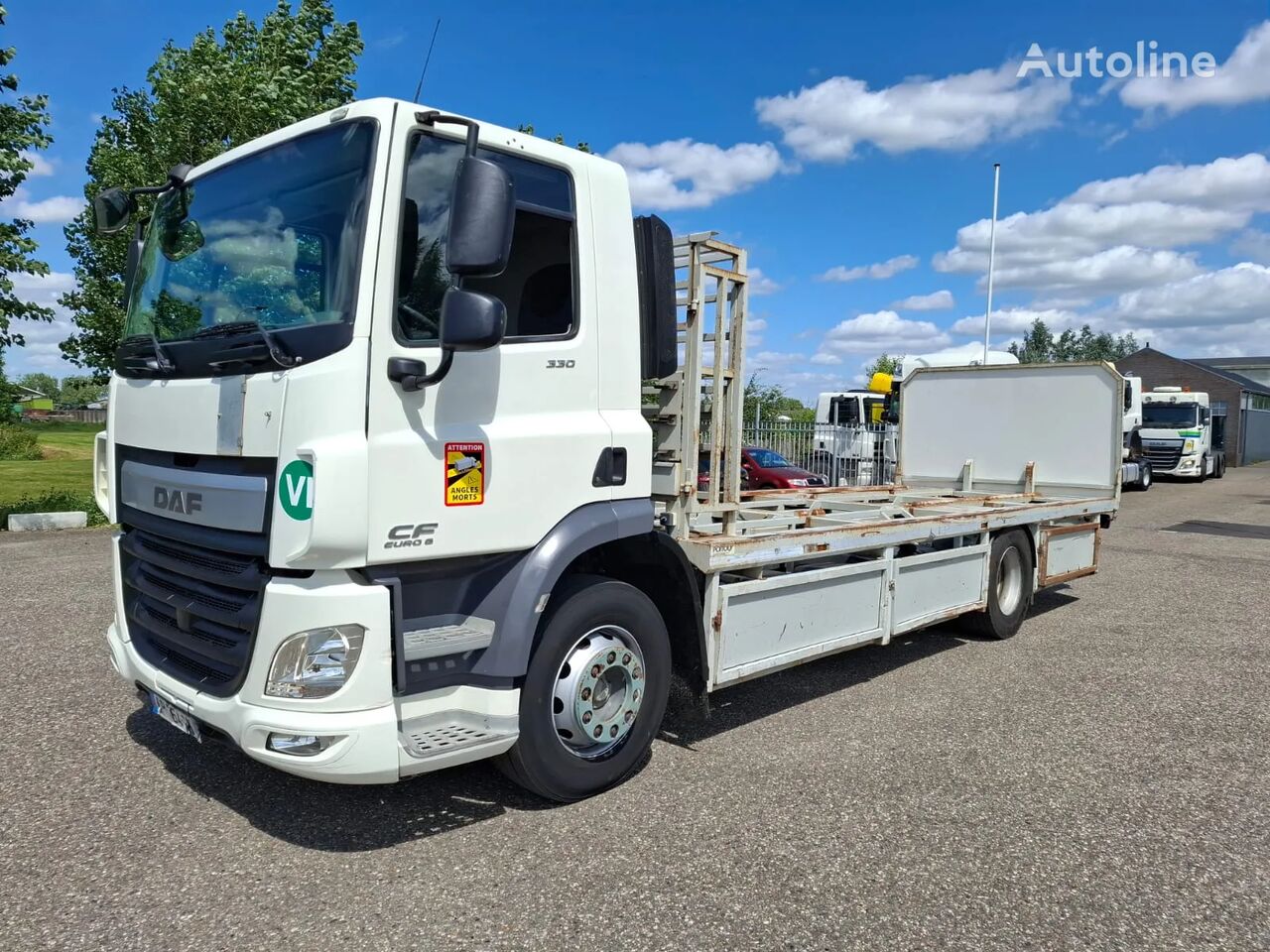 DAF CF330 ONLY 282298 KM ADR platform lastbil - Autoline