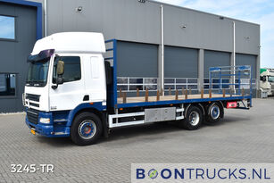 camião plataforma DAF CF85.410 6x2 | EURO5 * MANUAL * FORKLIFT CONN * LIFT AXLE * 778