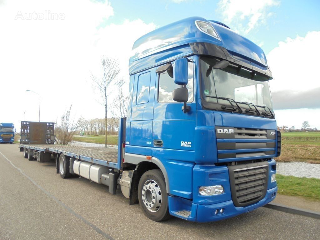 DAF XF 105.460 platforma kravas automašīna