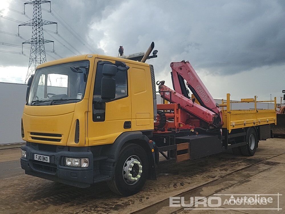 IVECO 180E25S platform truck