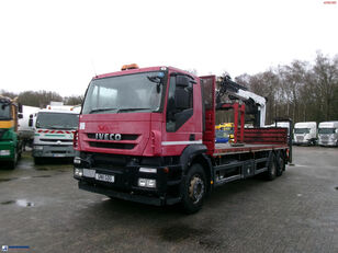 camion platformă IVECO AD260S31Y 6x2 RHD + Hiab 144 DLS-2 Pro