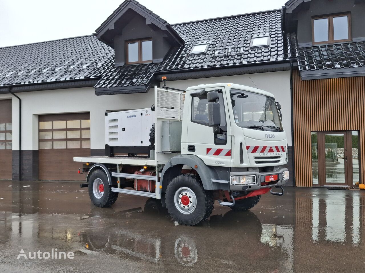 IVECO Eurocargo 100E18 4x4 Off Road Mobiler Stromgenerator Plattform LKW