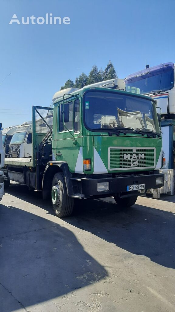 MAN 17.232 FG-6 platform truck