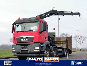 ciężarówka platforma MAN 35.360 TGS hiab 166-2,hydr ramp