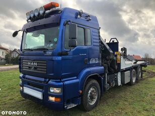 camion platformă MAN 4X4 HIAB 32TON/M JIBB 30metrów!!!