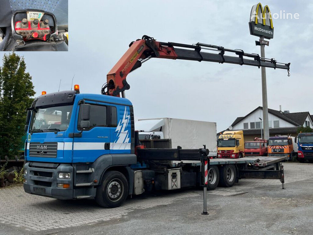 MAN TG-A 26.480 6x4 BL  platform truck