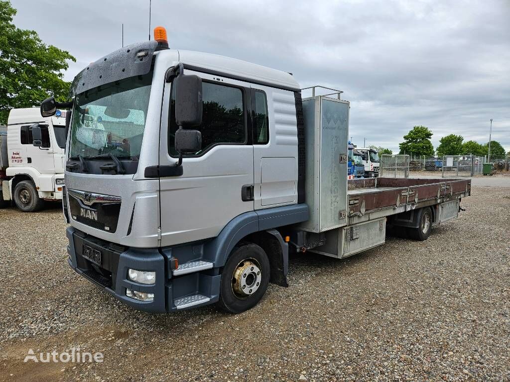 camion piattaforma MAN TGL 12.250 BL 4x2 Flatbed - Top Condition x 2stk