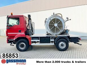 camion platformă MAN TGM 13.250/340 4X4 BL, Kran Hiab 026 T-3