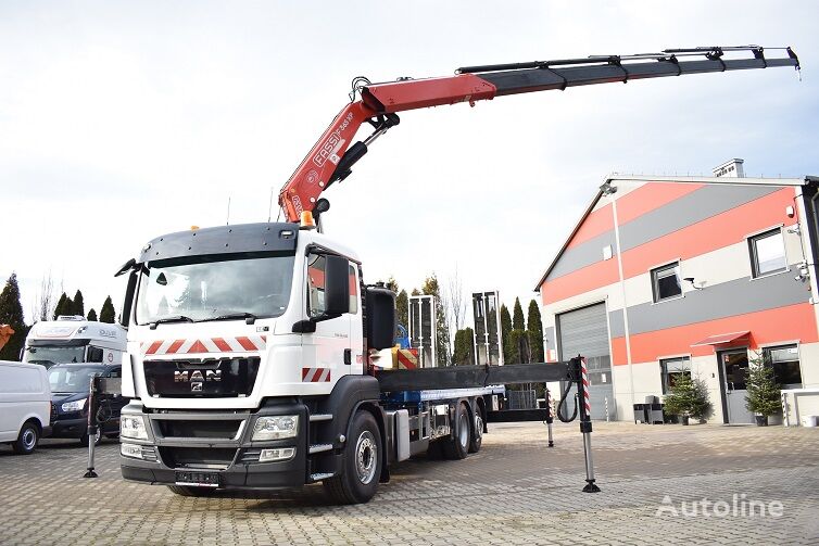 MAN TGS 26.400 platform truck - Autoline