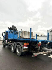 грузовик платформа MAN TGS 26.400 / Dalby / crane flatbed truck