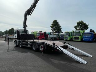 грузовик платформа MAN TGS 35.470 TGS 35.470 8X2-6 BL Oprijwagen + HIAB 322E-6 HIPRO +