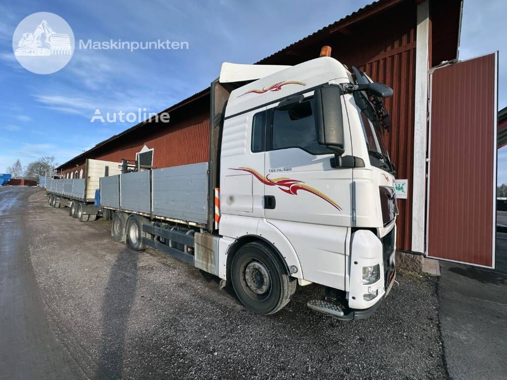 camion platformă MAN TGX 26.480 Med TRUCK!