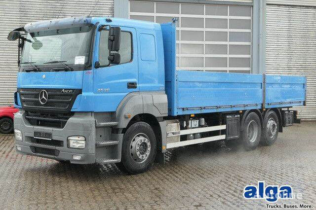 грузовик платформа Mercedes-Benz 2536 L 6x2, AHK, Klima, 3. Sitz, Gerüstbau