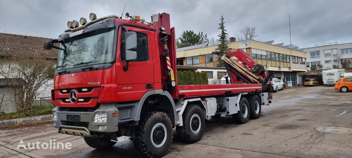 ciężarówka platforma Mercedes-Benz 4146 AK