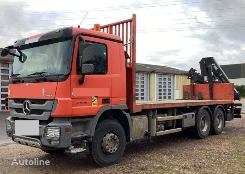 camião plataforma Mercedes-Benz ACTROS 2636