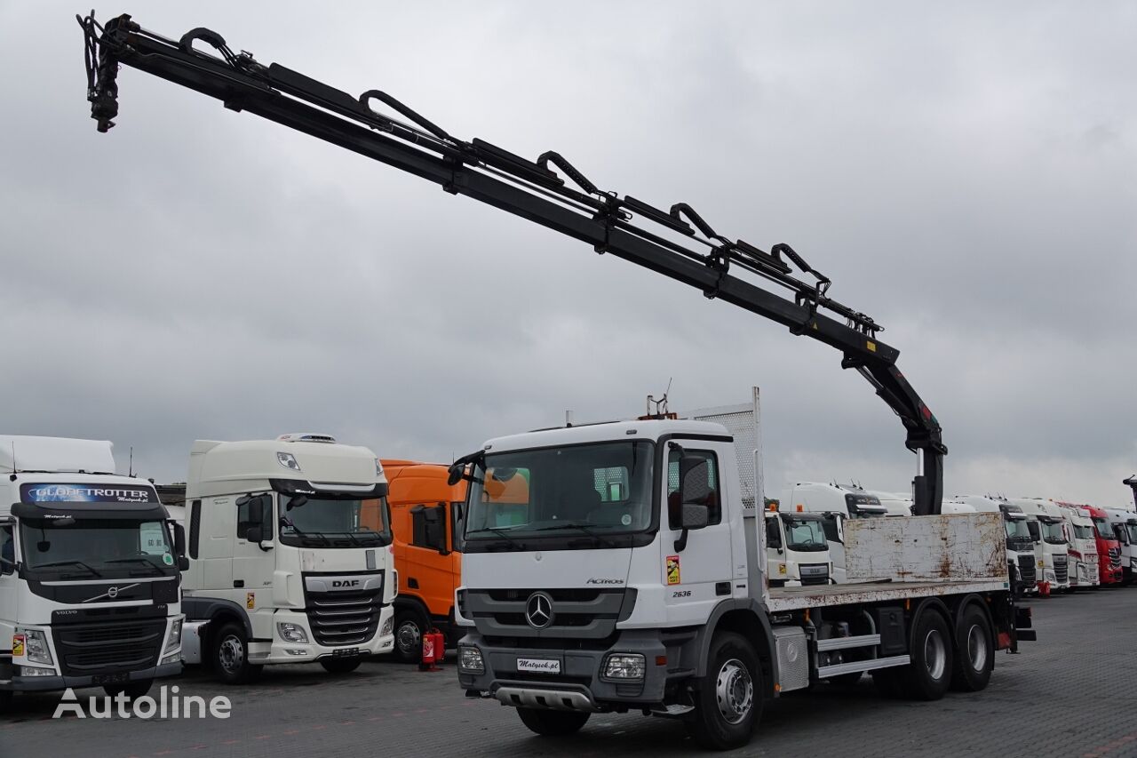 Mercedes-Benz ACTROS 2636 platforma kravas automašīna - Autoline