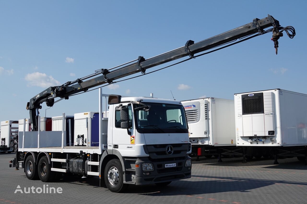 Mercedes-Benz ACTROS 2641  camión plataforma