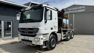 Mercedes-Benz ACTROS 2644 6X4 CRANE FASSI F295A nyitott platós teherautó