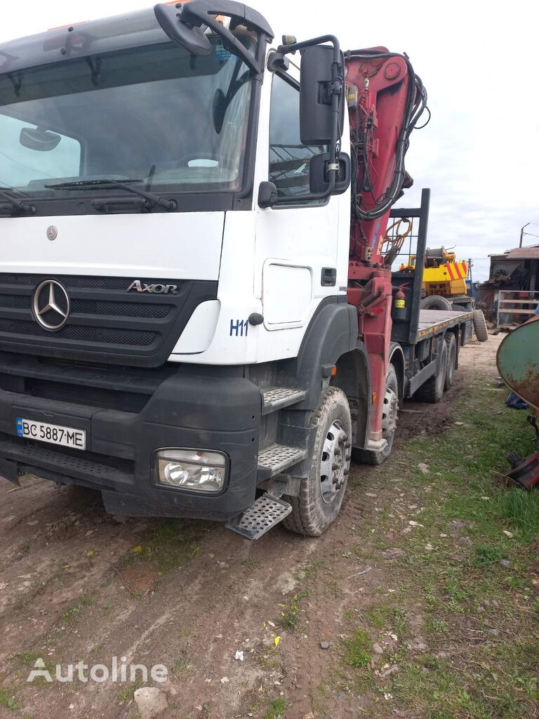 nákladné auto platforma Mercedes-Benz Axor 240