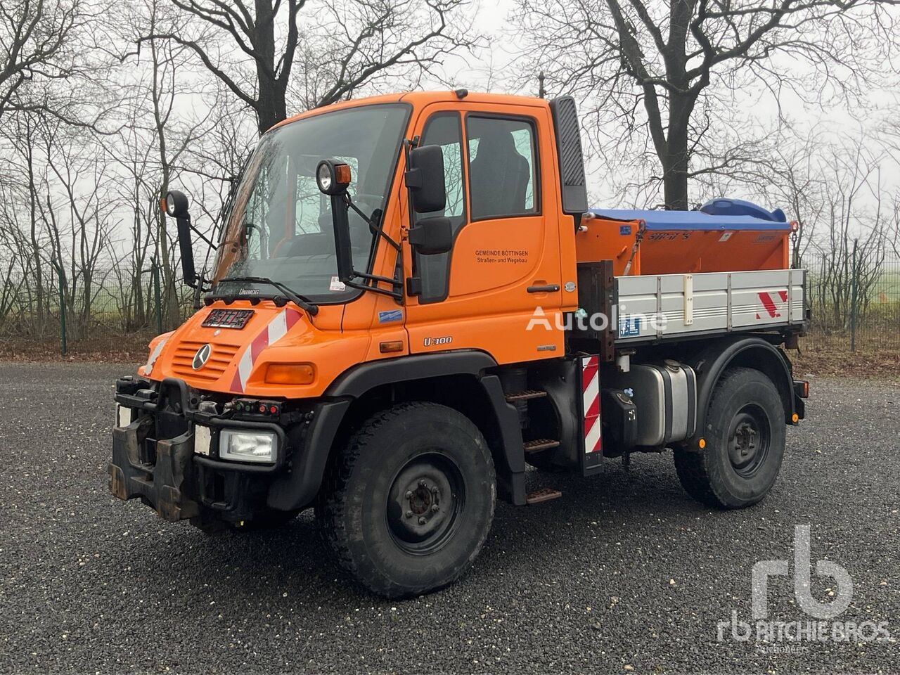 Грузовик платформа Mercedes-Benz UNIMOG U300 - 405/10 4x4 - Autoline