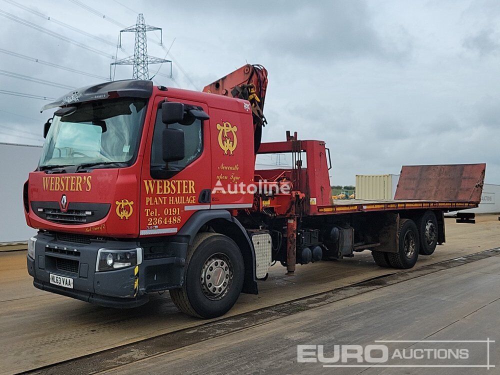 Renault 340DXI platform truck