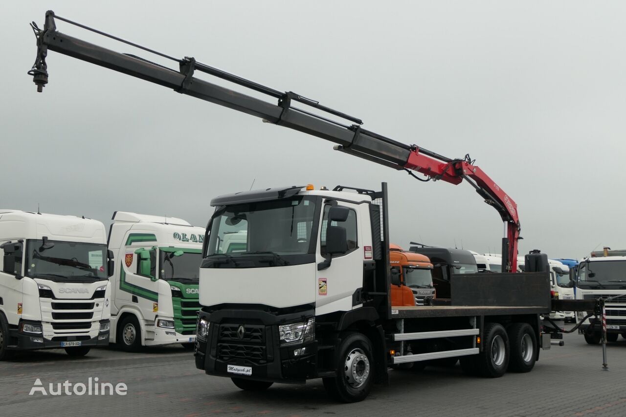 Renault C 380 platform truck