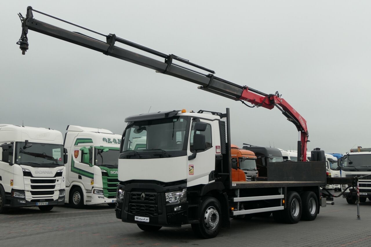 Renault C 380 Plattform LKW