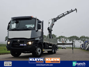 камион платформа Renault C 430 6x4 hiab188es-4