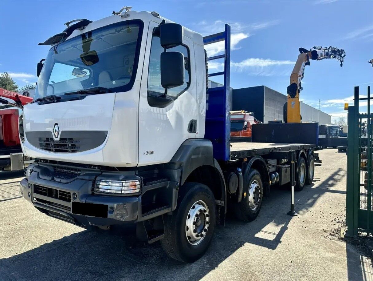 Renault Kerax 430 DXI  kamion platforma