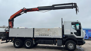 Renault Kerax 450 DXI (PALFINGER PK 20002 / REMOTE / 6X4 / LAMES / GRAND cami&oacute;n plataforma