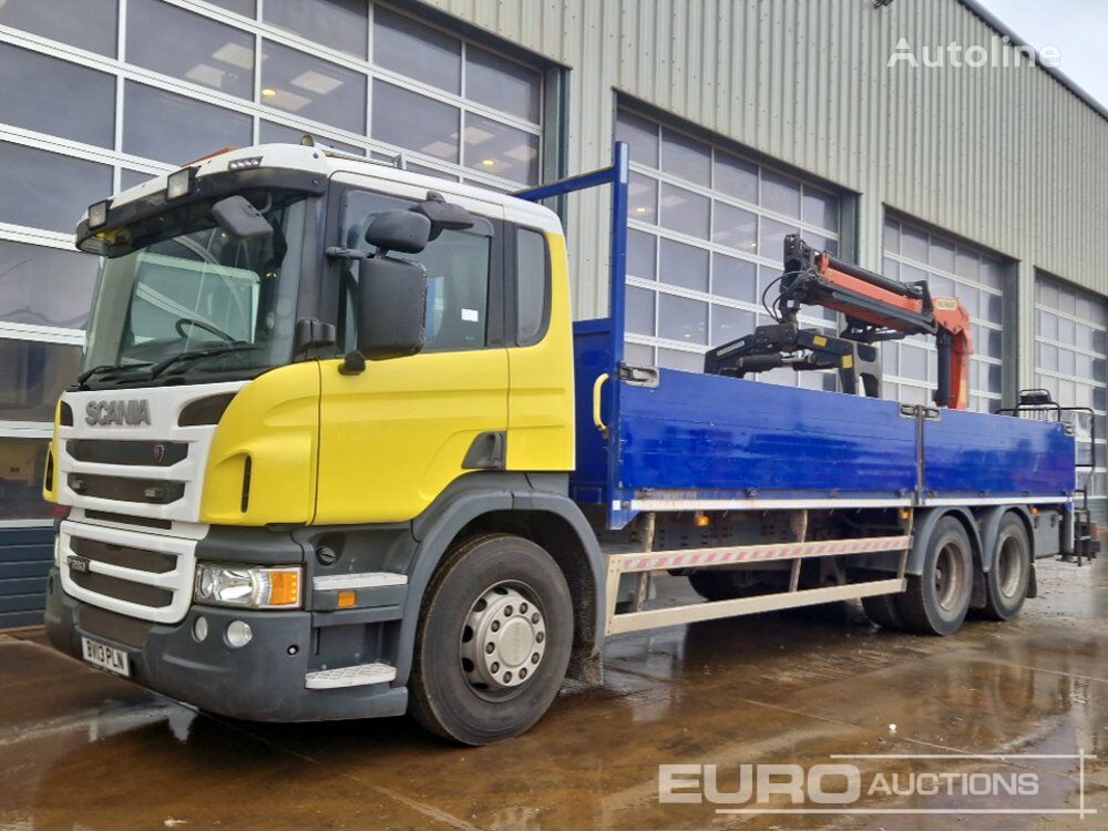 Scania P280 platform truck