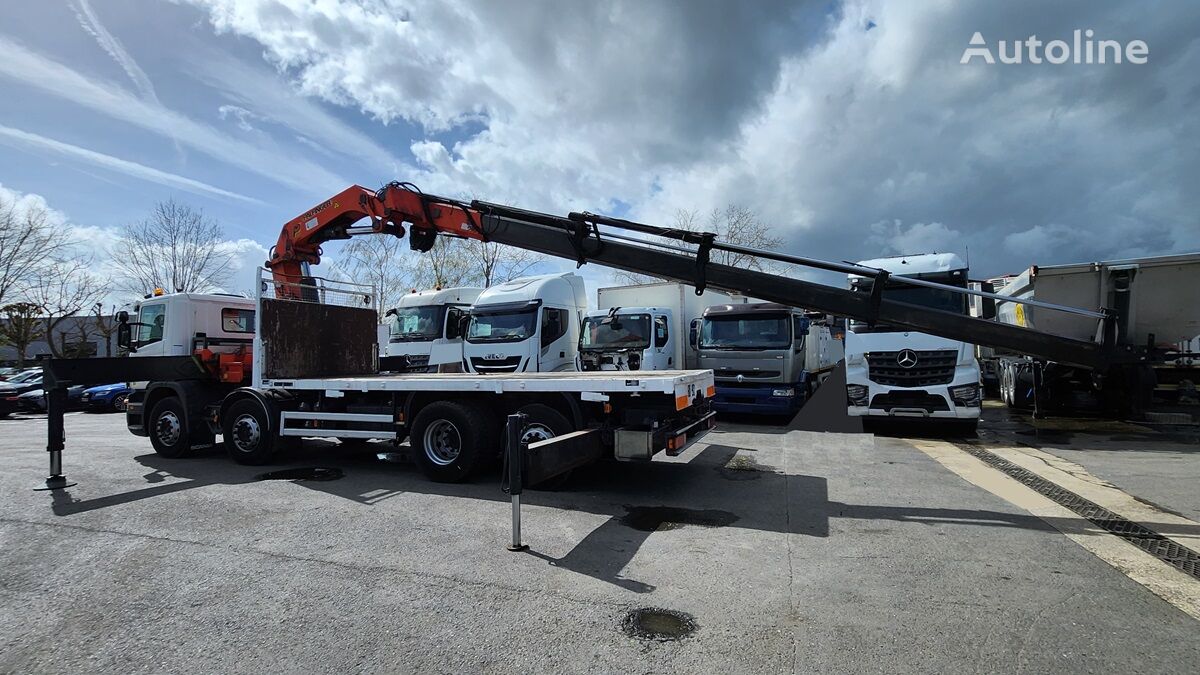 Scania P380 platform truck