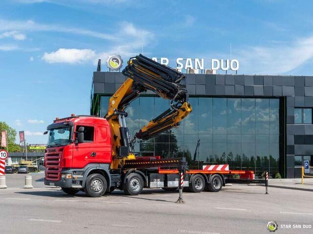 Scania R420 8×2 FASSI F1100AXP Crane Fly Jib Winch