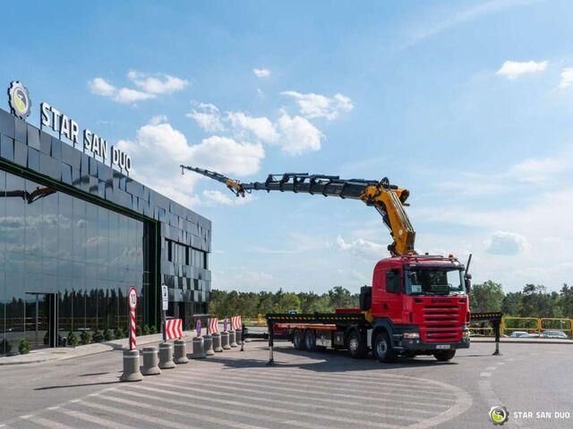 Scania R420 8×2 FASSI F1100AXP Crane Fly Jib Winch