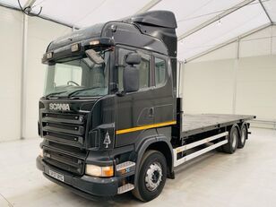 tovornjak platforma Scania R480 6x4 Sleeper Cab Flatbed Springs