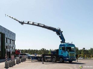 Scania R480 8x2 Fassi F800BXP.26 Crane Fly Jib Winch プラットフォームトラック