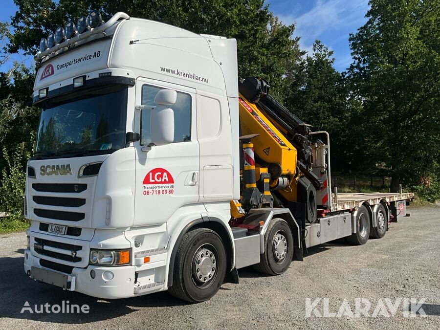 вантажівка платформа Scania R500