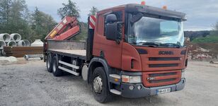 Scania p380 platform lastbil