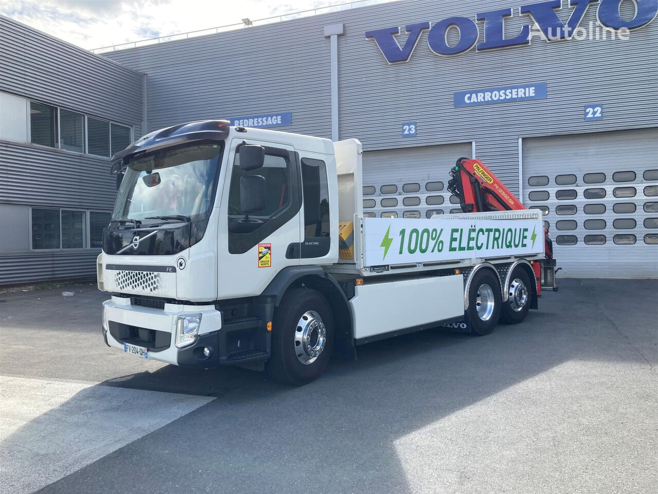 камион платформа Volvo FE ELECTRIC