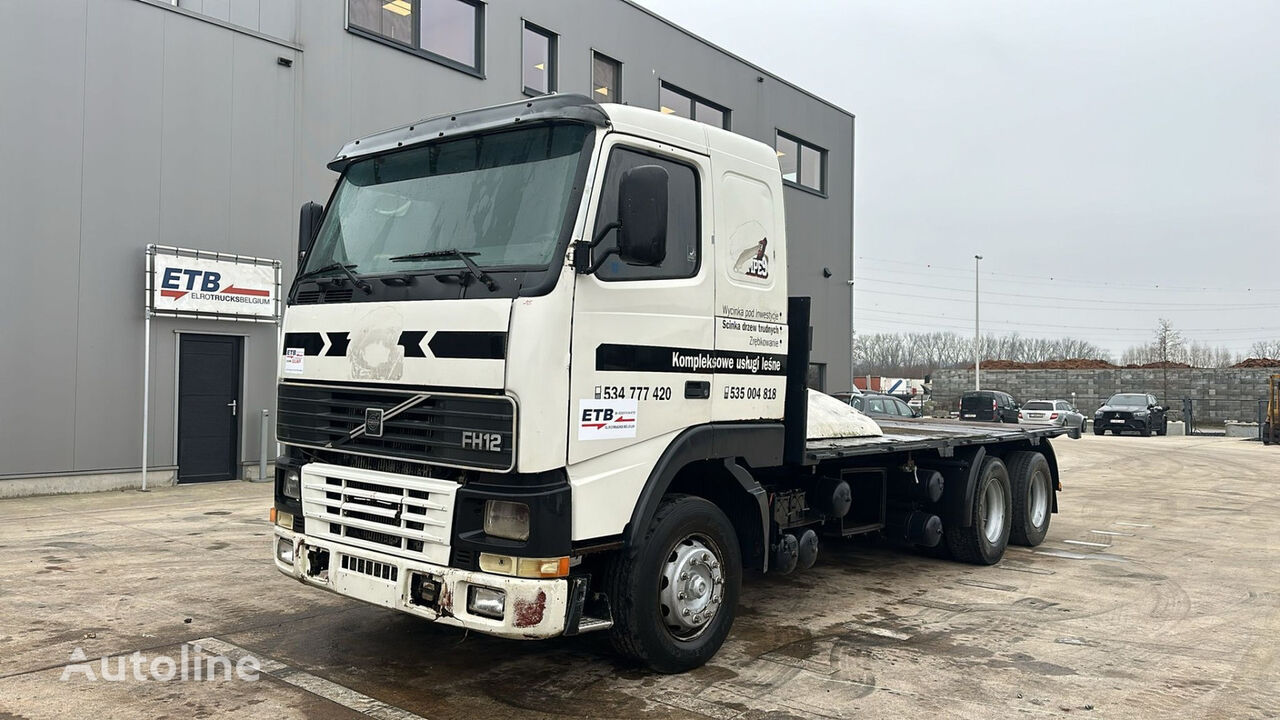 Volvo FH 12.420 (6X4 / BOITE MANUELLE / MANUAL GEARBOX / EURO 2) camión plataforma