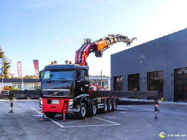 вантажівка платформа Volvo FH 540 10x4 FASSI F1950 FLY JIB WINCH 46m !!!