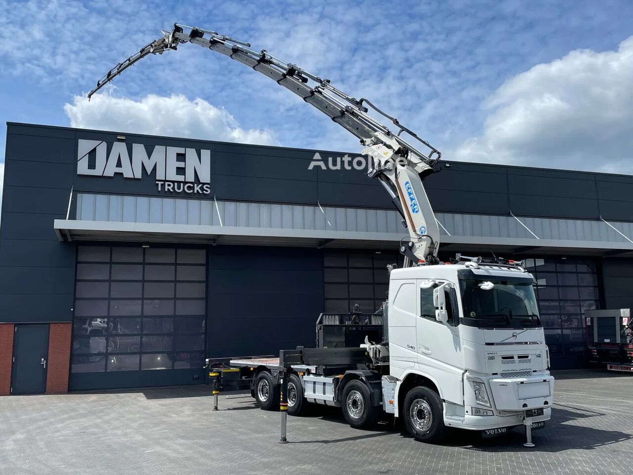 Грузовик платформа Volvo FH 540 FH 540 8x4 Effer 955 / 8S + JIB - Autoline