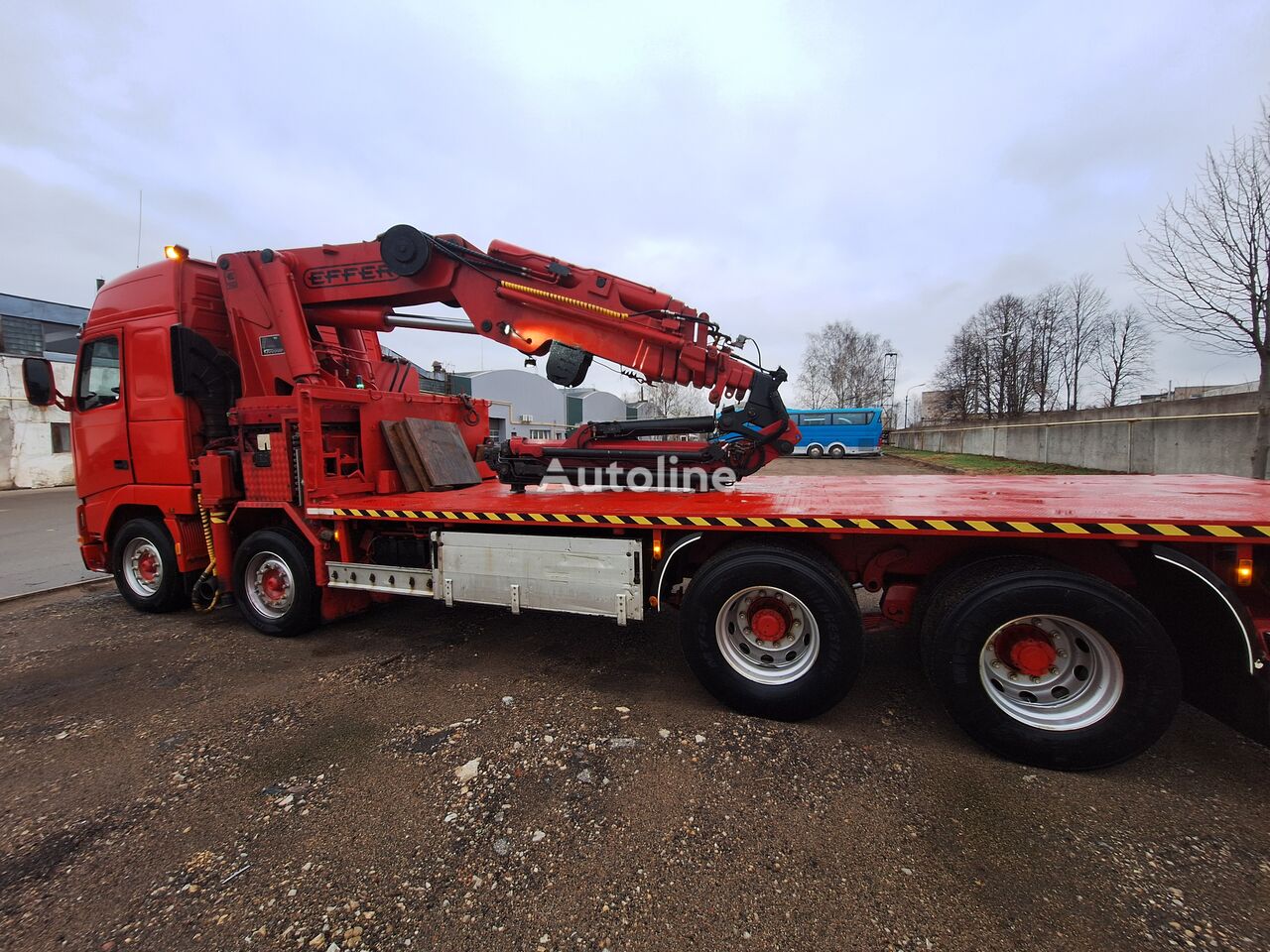 Volvo FH12 420 camión plataforma