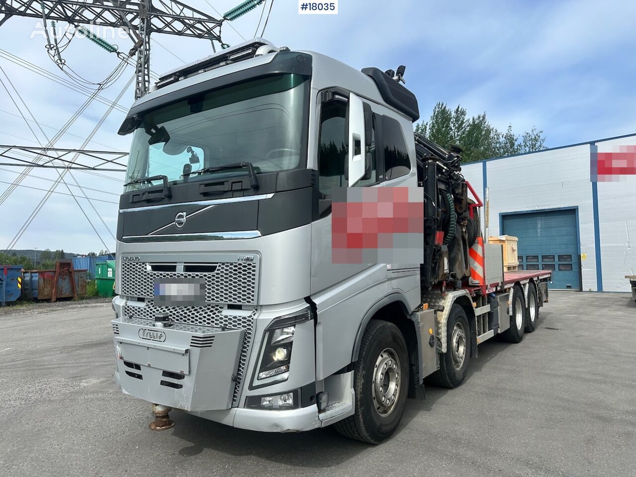 грузовик платформа Volvo FH16 750