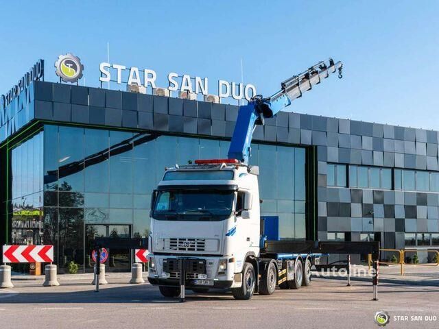 Volvo FH480 8x2 HMF 6020-OK6 Kran Crane 2016 Plattform LKW - Autoline