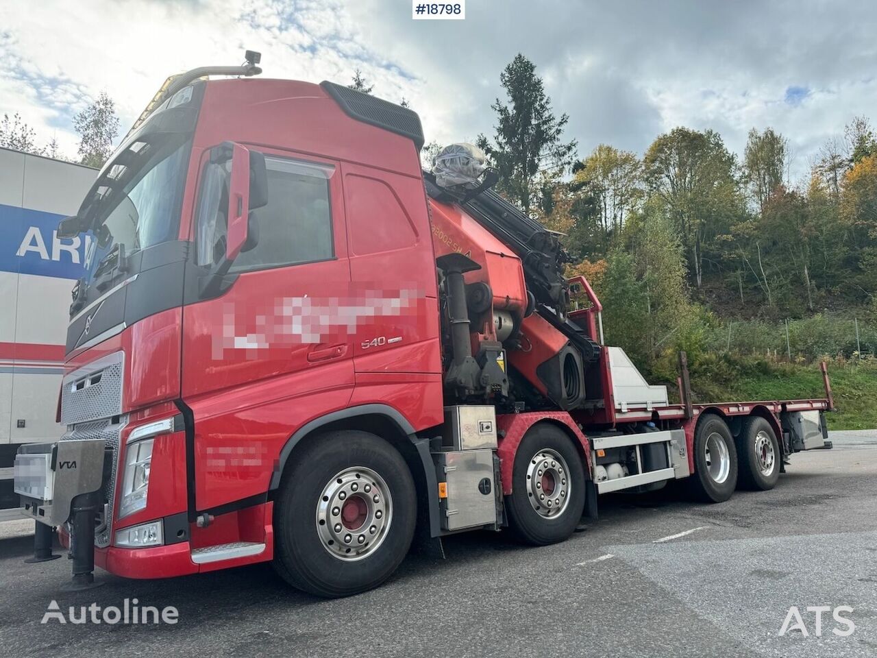 Volvo FH540 platform truck