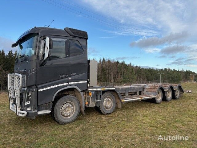 Volvo FH750 vrachtwagen platte bak