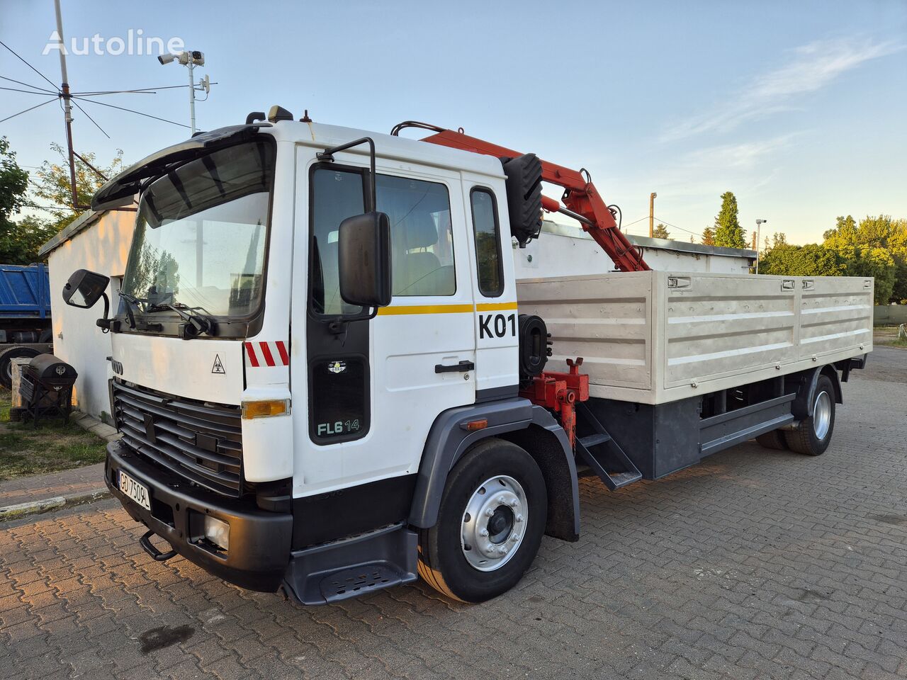 Volvo FL6 14 kamion platforma