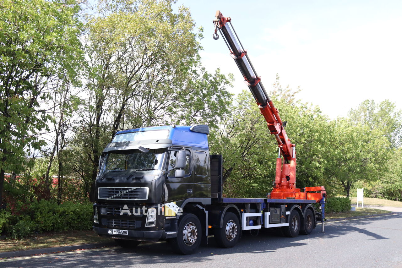 Myytävät Volvo FM 380 8X4 HEILA 70000 CRANE FLATBED (2006) laituri kuorma-auto | Autoline FI Volvo FM 380 8X4 HEILA 70000 CRANE FLATBED (2006) laituri kuorma-auto - Autoline
