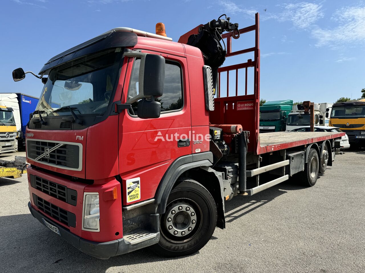 Volvo FM360 platform truck